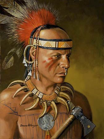 Ojibwa by David Wright